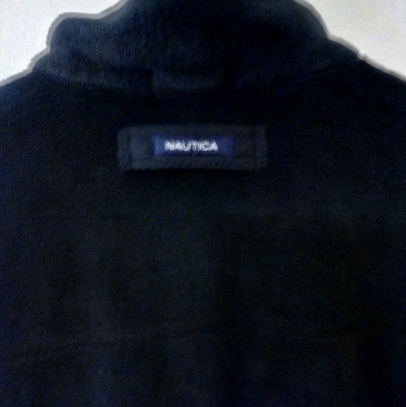 Nautica Men's Black Fleece Pullover - Picture 3 of 9